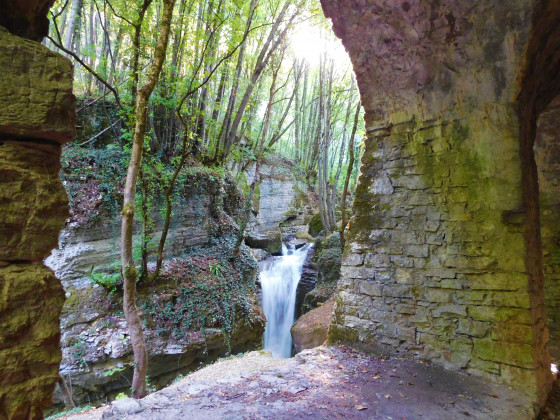 Vue depuis les sout&egrave;nements