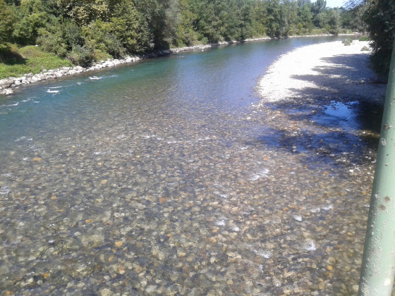 vue depuis pont d'Assat
