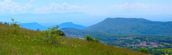 Vue des Crêtes du Pela