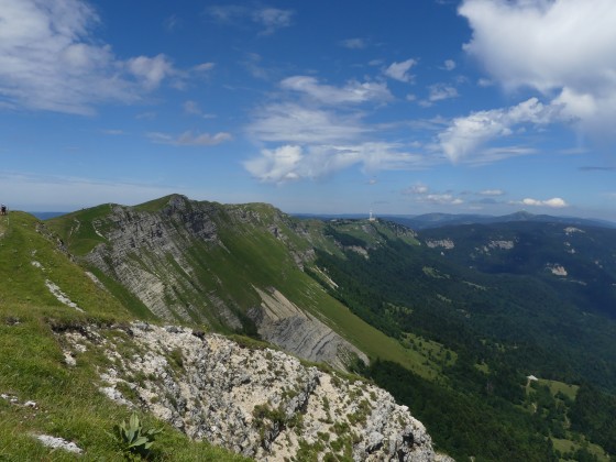 Vue des crêtes