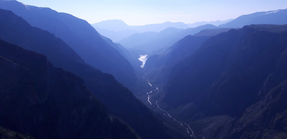 Vue depuis le belvédère.
