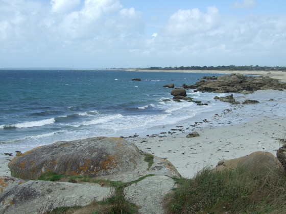 Vue du bord de mer