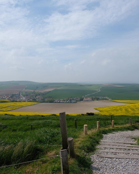 Vue du Cap Blanc Nez