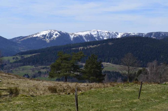 Vue du Col du Wettstein vers l'Ouest