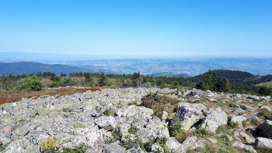 Vue du Cr&ecirc;t de la Perdrix