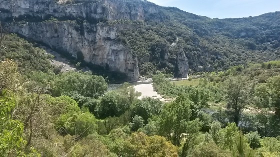 vue du départ du sentier