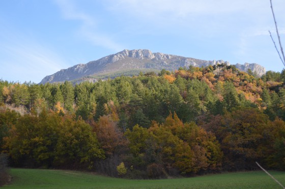 Vue du départ.