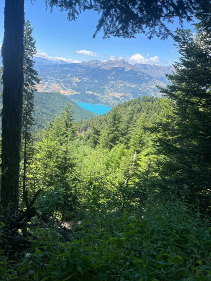 Vue du lac