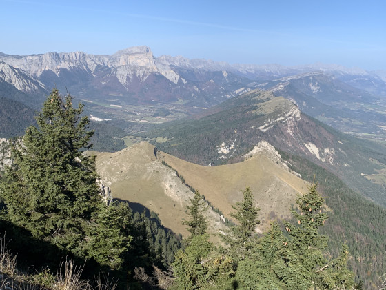 Vue du mont Barral