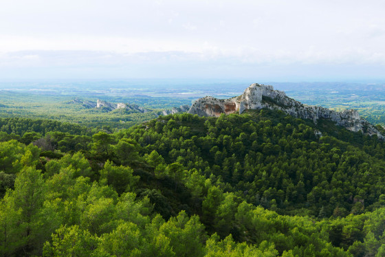 Vue du Mont Gaussier du site du Rocher des Deux Trous
