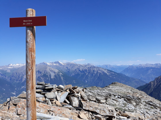 Vue du Mont Orel vers le Nord