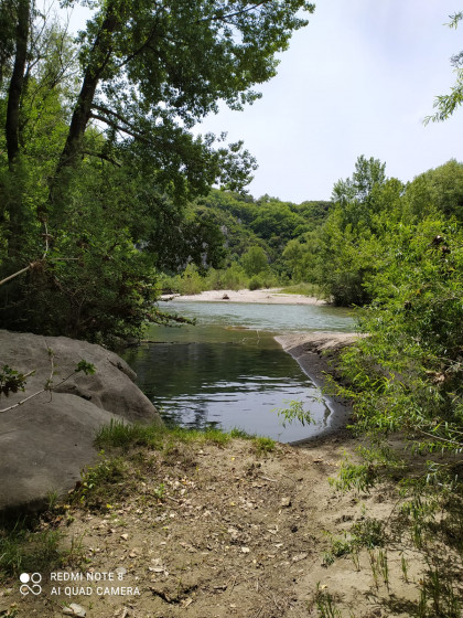 Vue du moulin de Clauzel