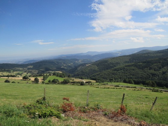 Vue du parking
