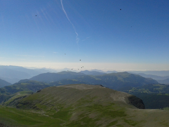 Vue du Petit Mounier vers le Sud