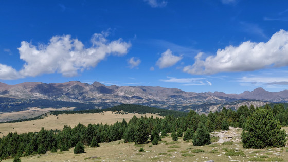 Vue du Pic dels Moros