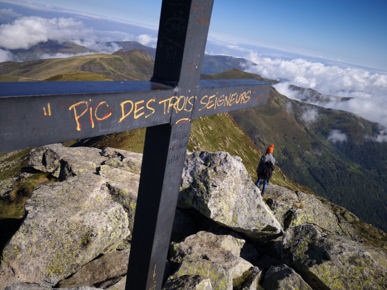 Vue du Pic des trois Seigneurs