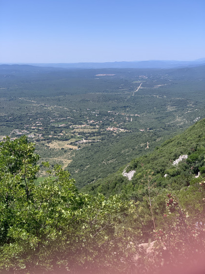 Vue du pic