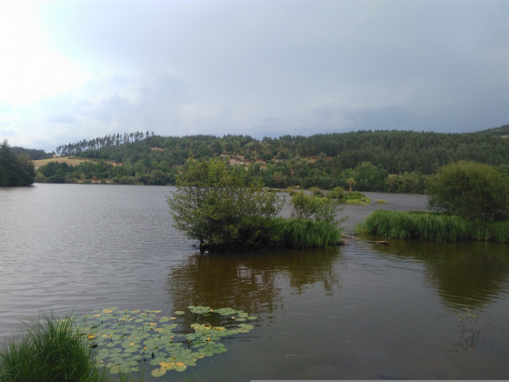 vue du plan d'eau
