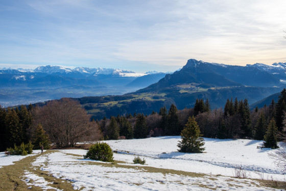 Vue du plateau de Sornin
