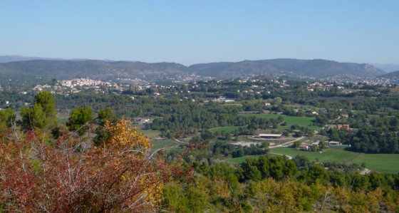 Vue du plateau