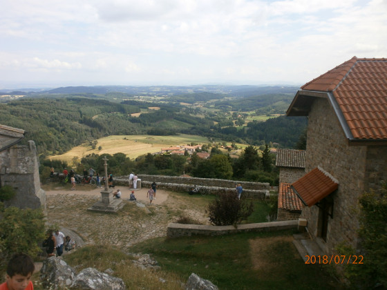 Vue du point haut de Montarcher