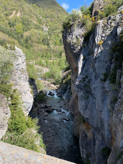 Vue du pont de Santa Elena