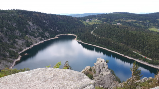 vue du rocher Hans