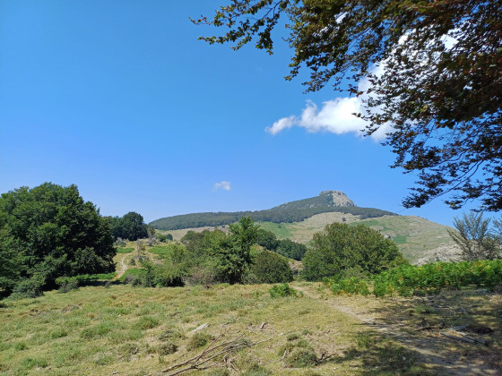Vue du San Petrone depuis le Sud