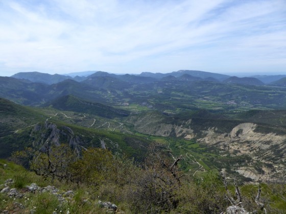 Vue du sommet du Pradou