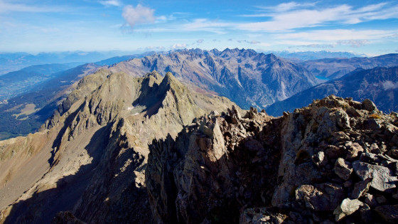 Vue du sommet du Rocher de l\'Homme Vue du sommet du Rocher de l\'Homme