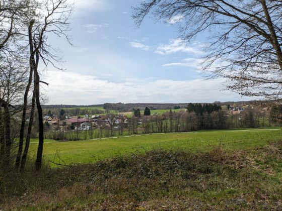 Vue du village de Soppe-le-Haut