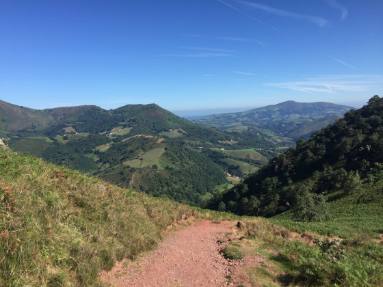 Vue en contrebas du village
