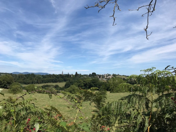Vue en direction de Seilhac