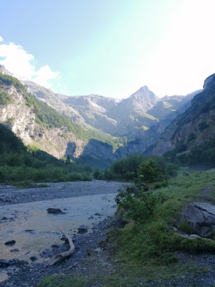 Vue en marchant vers le Bout du Monde