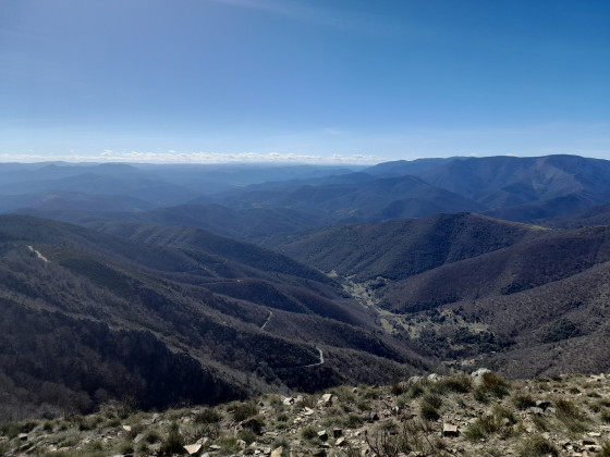 Vue époustouflante sur les Cevennes