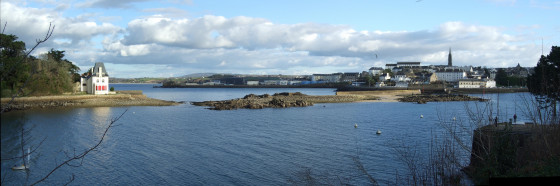 Vue g&eacute;n&eacute;rale sur Douarnenez