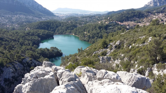 Vue inhabituelle du Revest