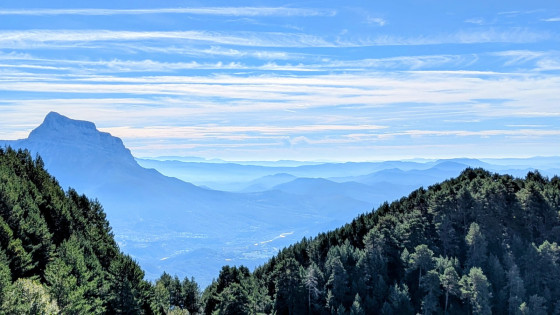 Vue magnifique apr&egrave;s la grande mont&eacute;