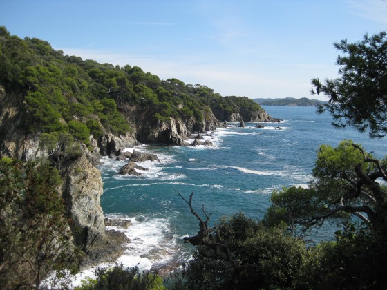 Vue magnifique du sentier sportif