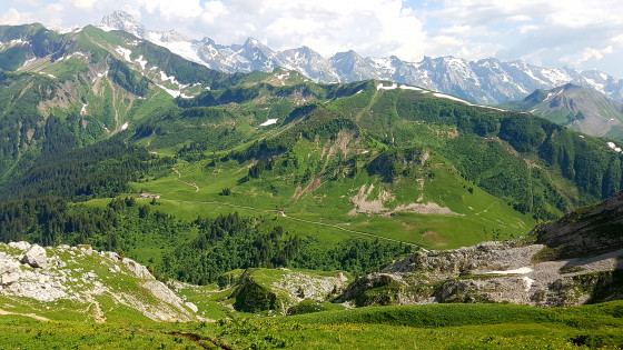 Vue montagnes