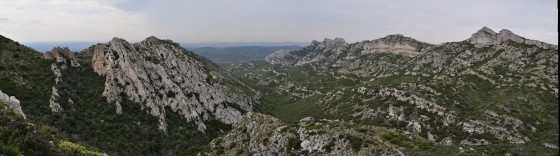Vue Nord - Nord Ouest depuis la tour du Guet