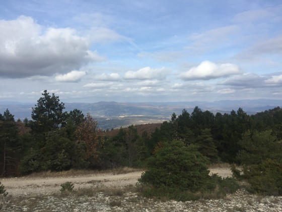 Vue Nord depuis la Basse de Cabrières