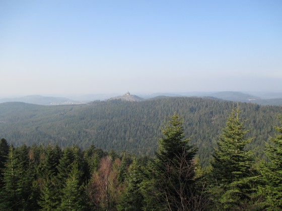 Vue panoramique à partir du Backofenfelsen