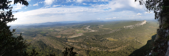 vue panoramique côté nord
