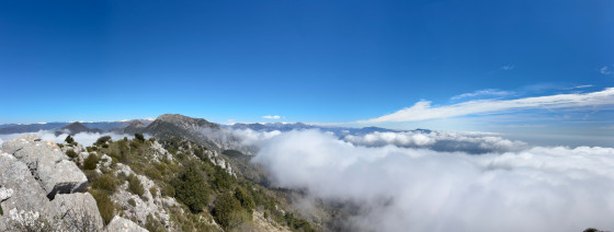 Vue panoramique depuis la Cime de Restaud