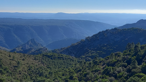 vue panoramique depuis le col de la Pousterle