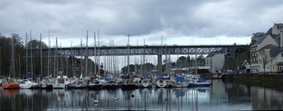 Vue panoramique du Port Rhu