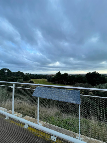 Vue passerelle