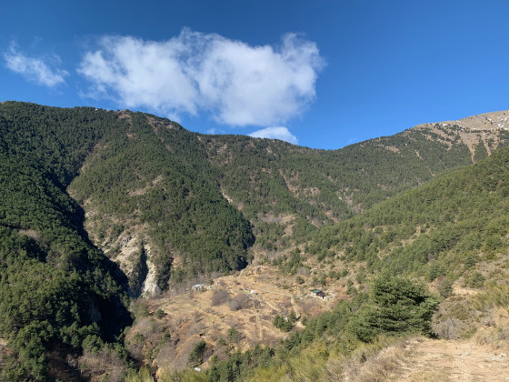 Vue plongeante sur Lamentargue