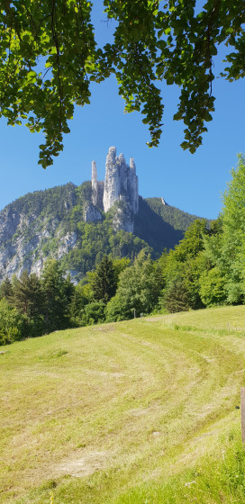 vue rapproch&eacute;e sur les 3 pucelles